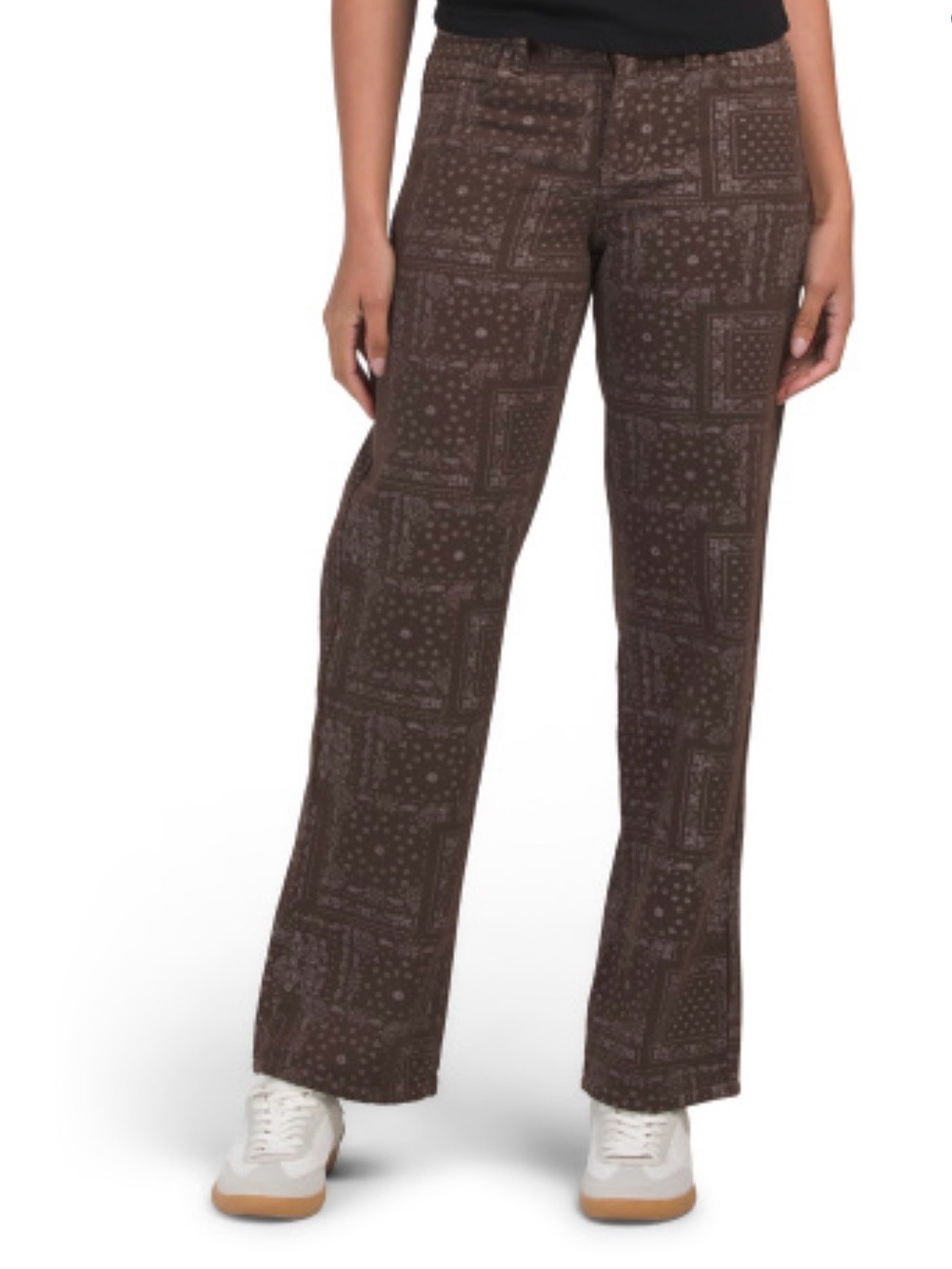 Cali 1850 Brown Bandana Pants